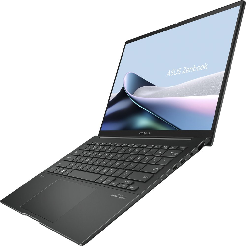 A powerful and cheaper ASUS Zenbook 14 OLED (2024) 2 The ASUS Zenbook 14 OLED supports two Thunderbolt 4 ports, one Type-A, one HDMI 2.1, and a single 3.5 mm combo jack. (Source: ASUS)