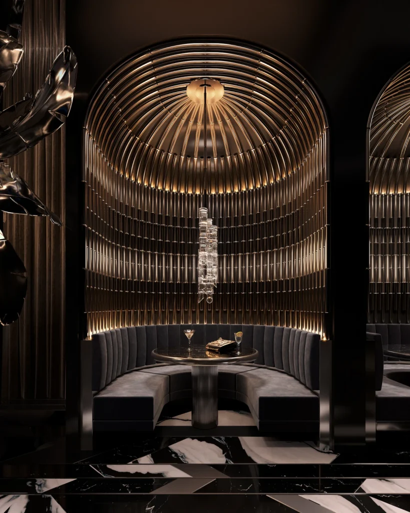 Dolce&Gabbana's Bold Foray into Real Estate: A Luxurious Vision in Miami 4 Dolce&Gabbana 888 Brickell Lounge