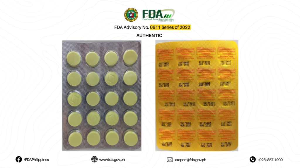 Counterfeit Drugs Alert: 13 Fake Medications to Avoid According to the FDA 13 FDA Advisory No.2022 0611 13
