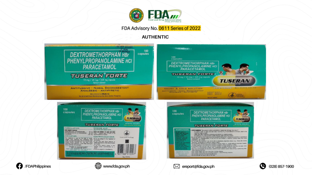 Counterfeit Drugs Alert: 13 Fake Medications to Avoid According to the FDA 19 FDA Advisory No.2022 0611 19