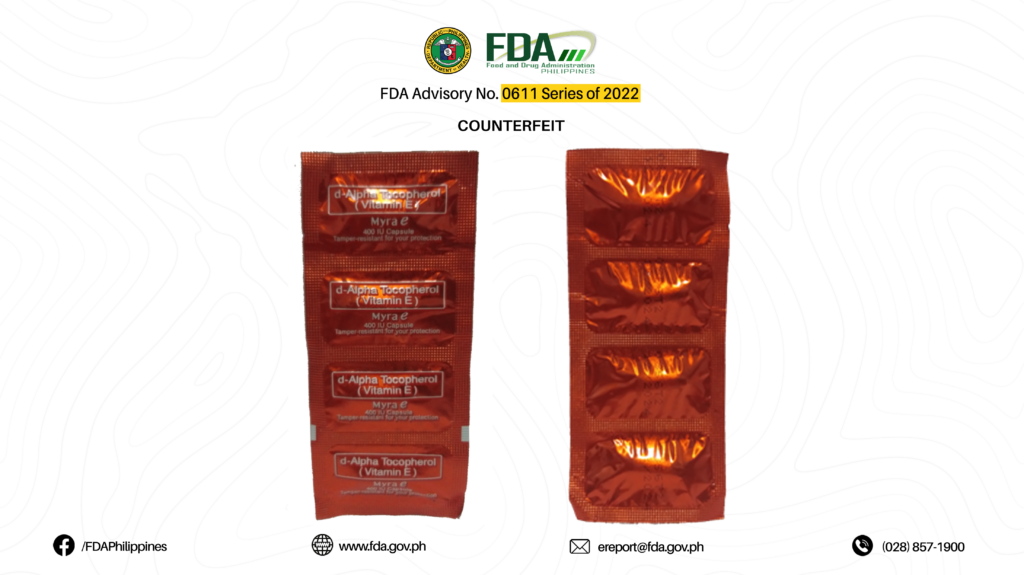 Counterfeit Drugs Alert: 13 Fake Medications to Avoid According to the FDA 34 FDA Advisory No.2022 0611 34