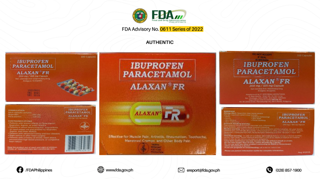 Counterfeit Drugs Alert: 13 Fake Medications to Avoid According to the FDA 5 FDA Advisory No.2022 0611 5